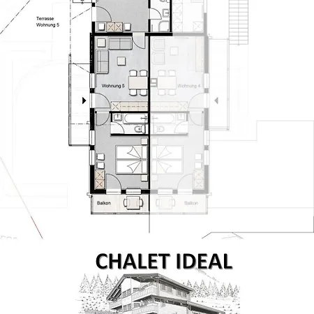 Apartment Ideal Appartement-fewo 3-bettwohnung Nr- 4 By Interhome Saas-Fee